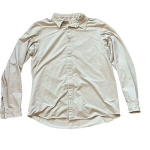 lululemon Men’s Long-Sleeve Button-Down Shirt - Light Green -Performance Stretch